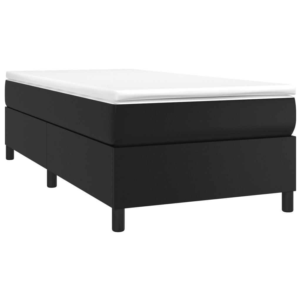 8720287237440_g_en_hd_1 vidaXL Bed Frame without Mattress Black King Single Faux Leather - Image 3