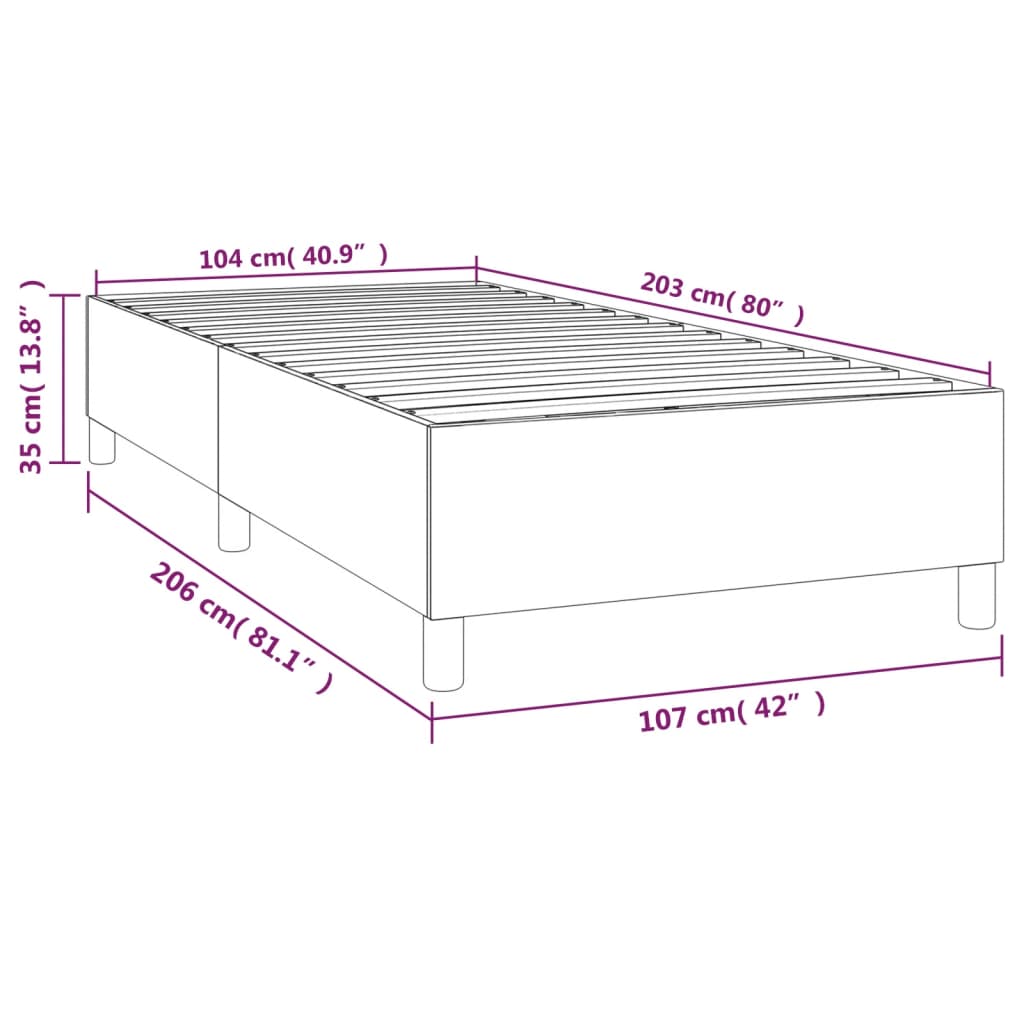 8720287237440_g_en_hd_7 vidaXL Bed Frame without Mattress Black King Single Faux Leather - Image 9