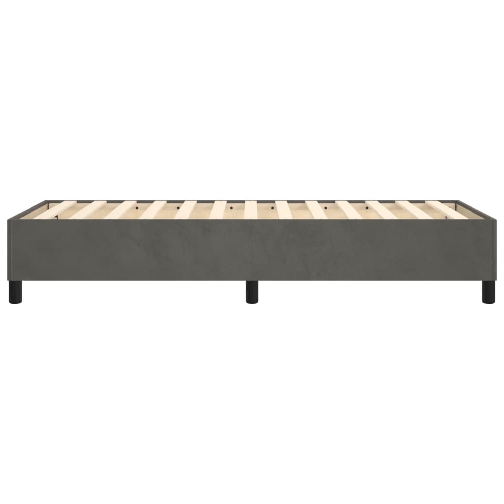 8720287238232_g_en_hd_4 vidaXL Bed Frame without Mattress Dark Grey King Single Velvet - Image 6