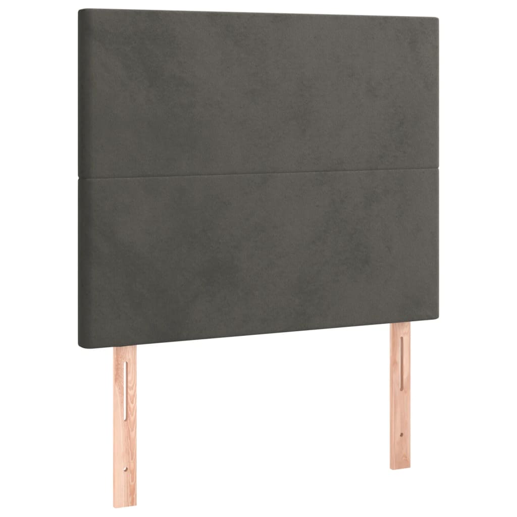 8720287239598_a_en_hd_1 vidaXL Headboards 2 pcs Dark Grey 100 cm Velvet - Image 2