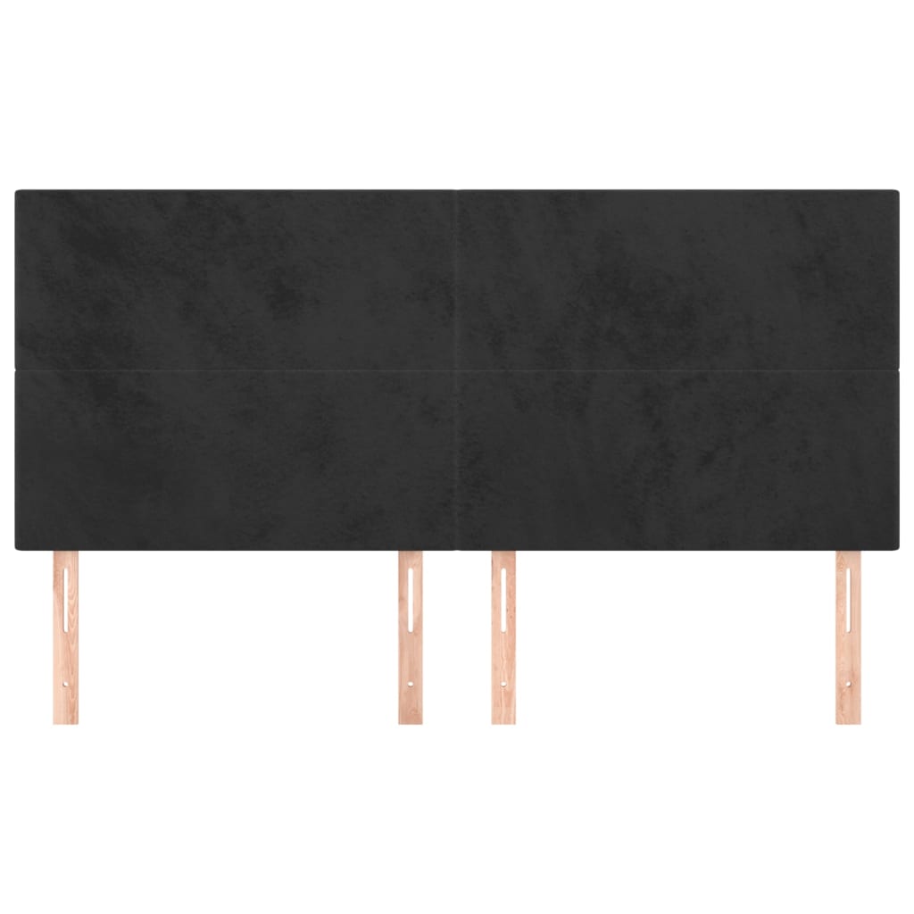 8720287239840_g_en_hd_1 vidaXL Headboards 4 pcs Black 100 cm Velvet - Image 3