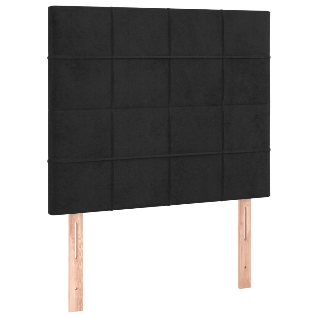 8720287242406_a_en_hd_1 vidaXL Headboards 2 pcs Black 100 cm Velvet - Image 2