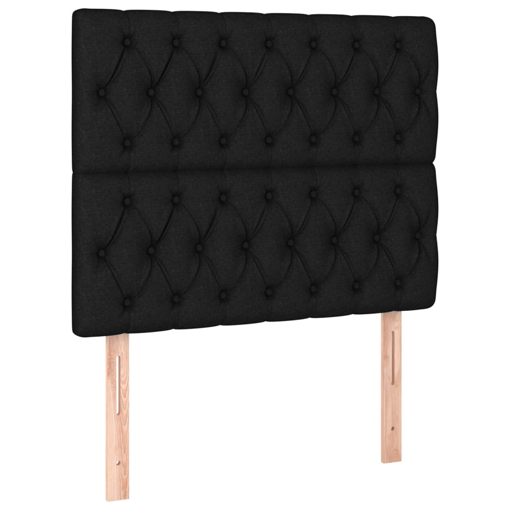 8720287245247_a_en_hd_1 vidaXL Headboards 2 pcs Black 100x7x78/88 cm Fabric - Image 2