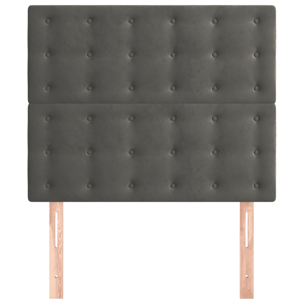8720287246619_g_en_hd_1 vidaXL Headboards 2 pcs Dark Grey 80 cm Velvet - Image 3