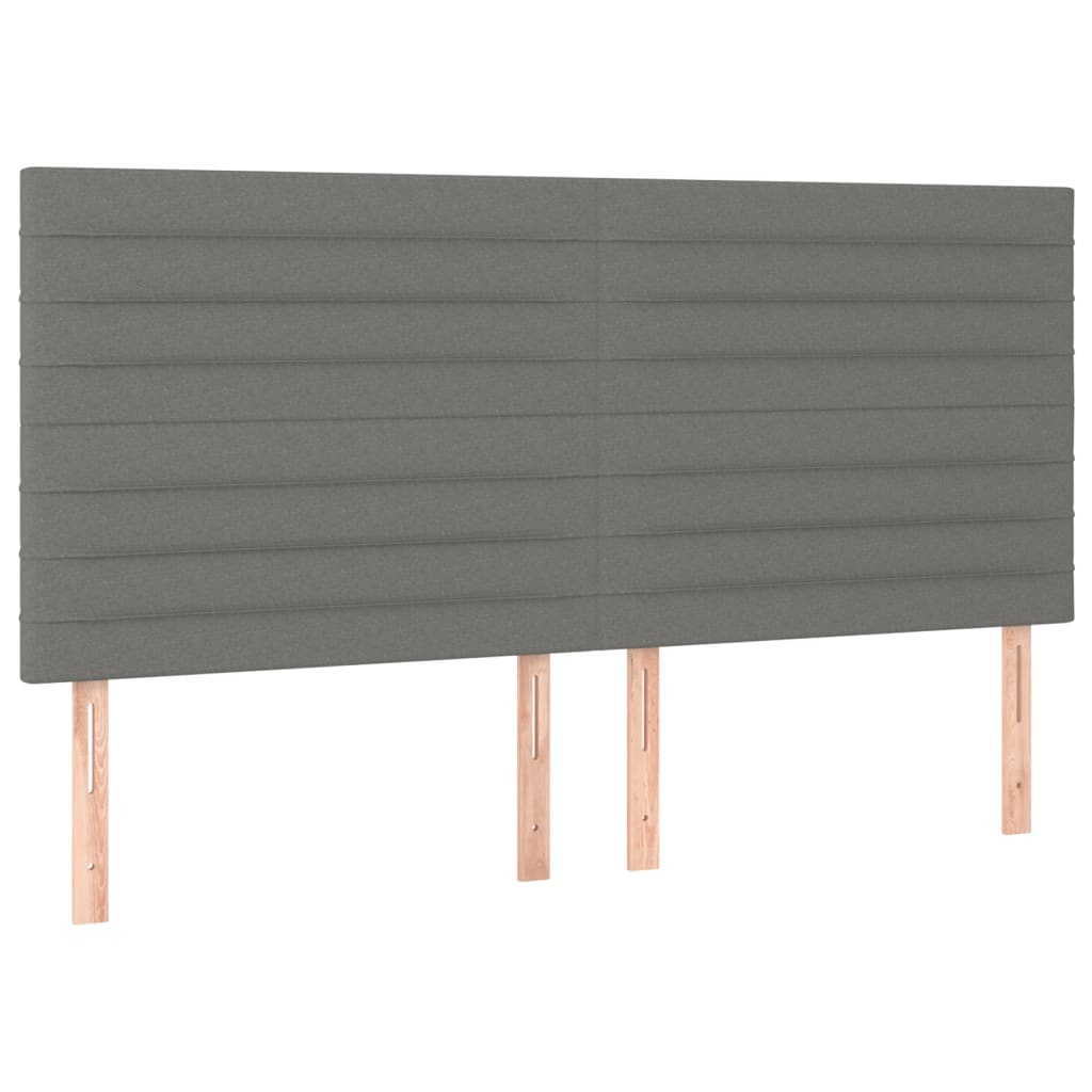8720287292159_g_en_hd_2 vidaXL LED Headboard Dark Grey 160 cm Fabric - Image 4