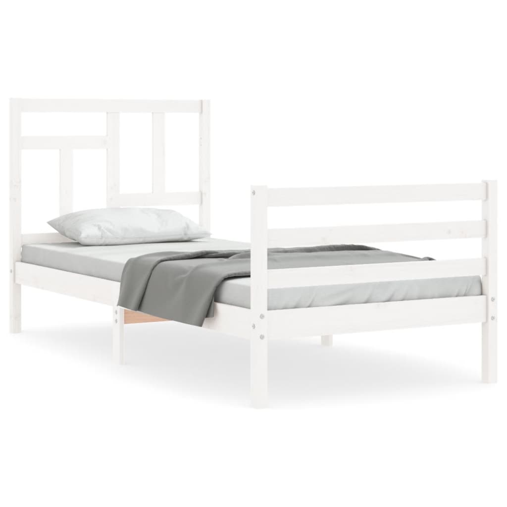 8720845400972_a_en_hd_1 vidaXL Bed Frame without Mattress White 90x190 cm Solid Wood - Image 2