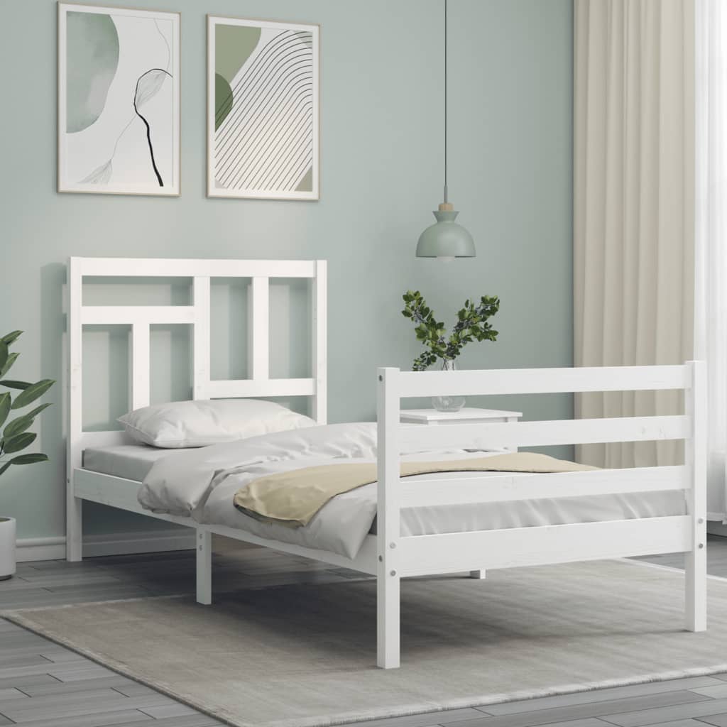 8720845400972_g_en_hd_2 vidaXL Bed Frame without Mattress White 90x190 cm Solid Wood - Image 4