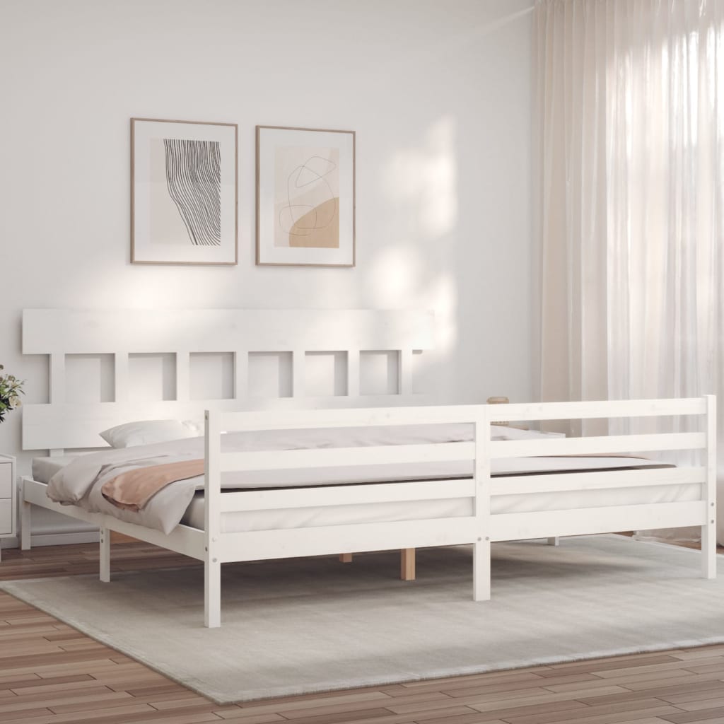 8720845403423_g_en_hd_1 vidaXL Bed Frame without Mattress White 183x203 cm King Solid Wood - Image 3