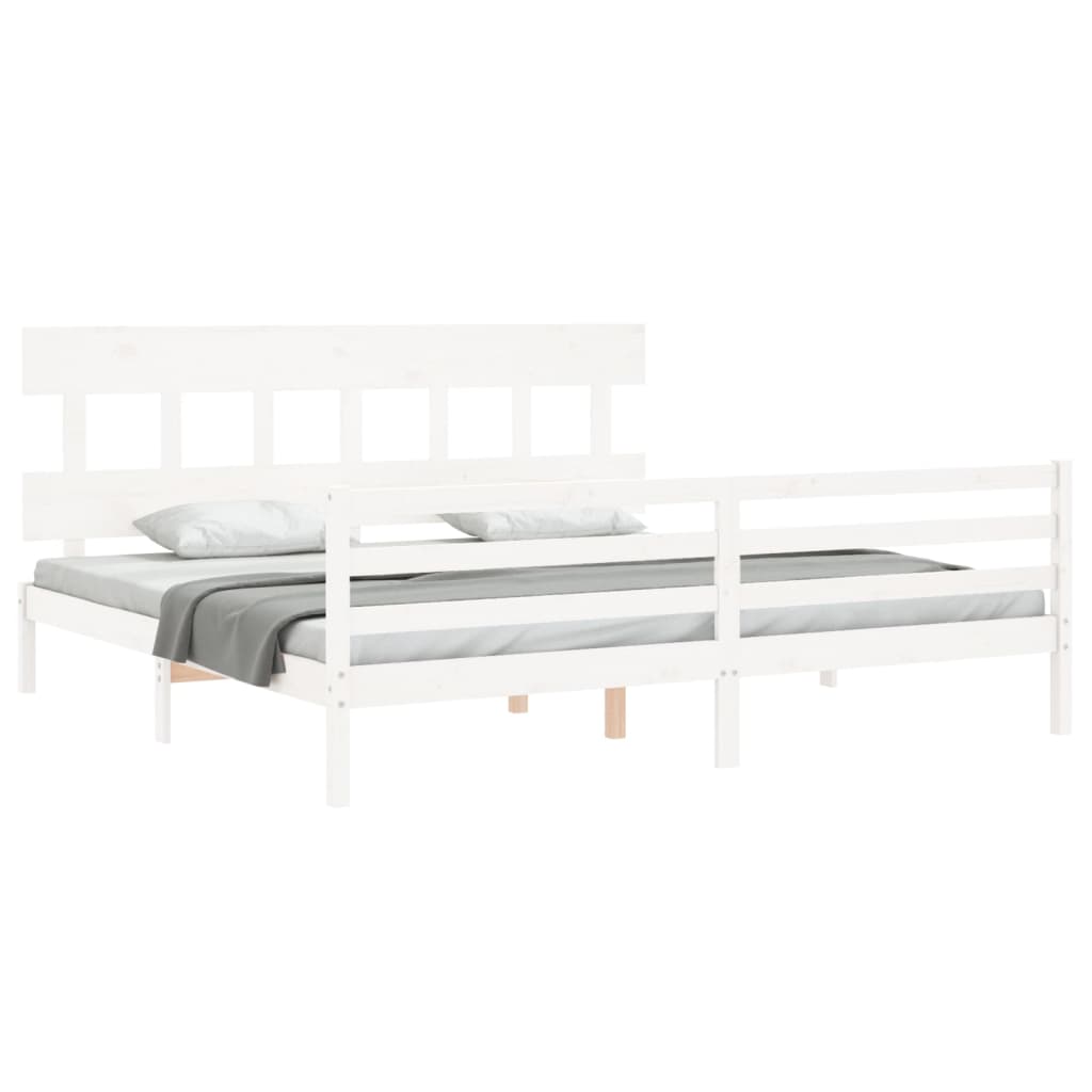 8720845403423_g_en_hd_2 vidaXL Bed Frame without Mattress White 183x203 cm King Solid Wood - Image 4