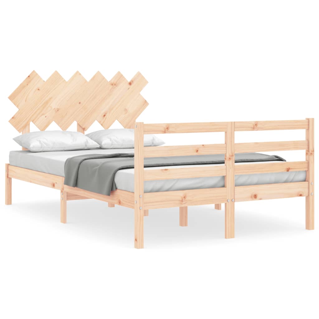 8720845404314_a_en_hd_1 vidaXL Bed Frame without Mattress 135x190 cm Solid Wood - Image 2