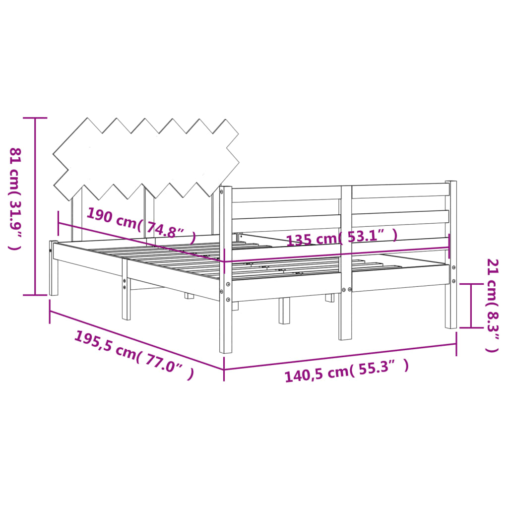 8720845404314_g_en_hd_10 vidaXL Bed Frame without Mattress 135x190 cm Solid Wood - Image 12