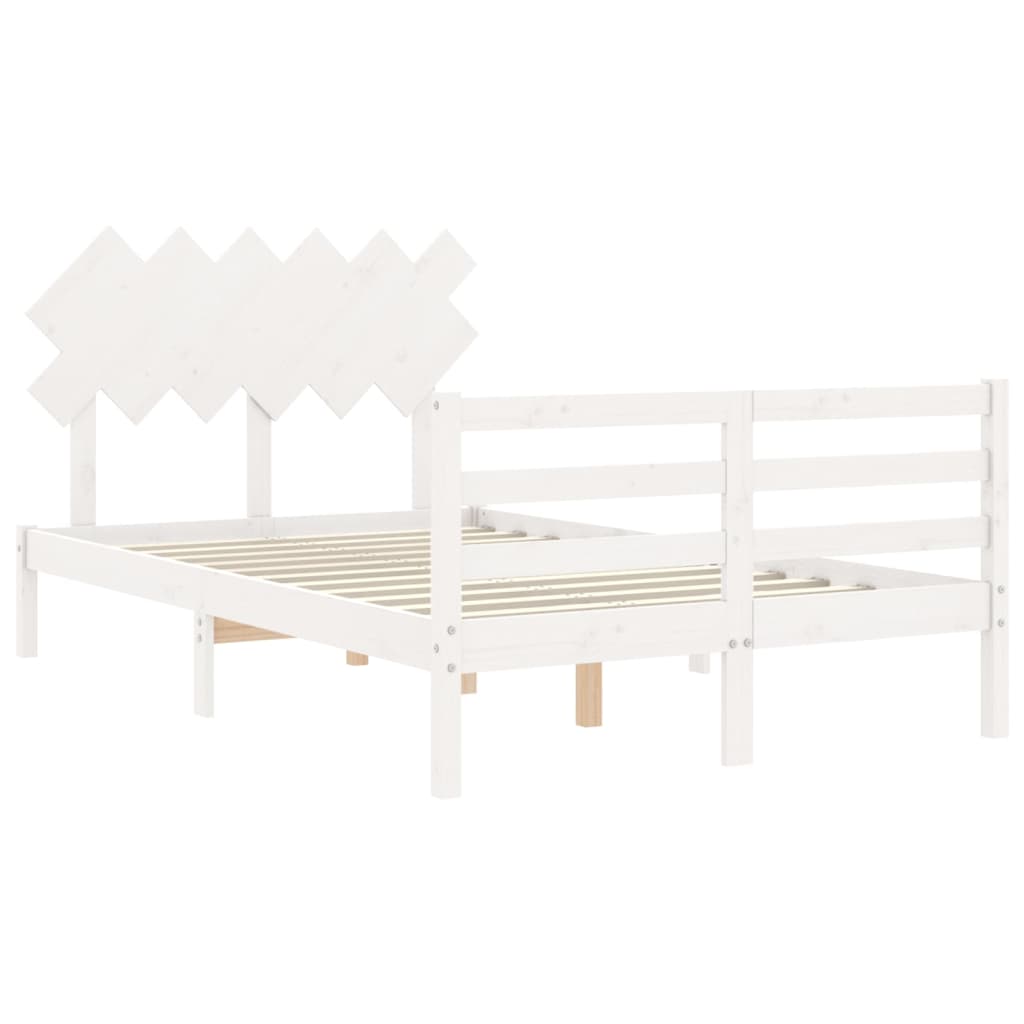 8720845404321_g_en_hd_3 vidaXL Bed Frame without Mattress White 135x190 cm Solid Wood - Image 5