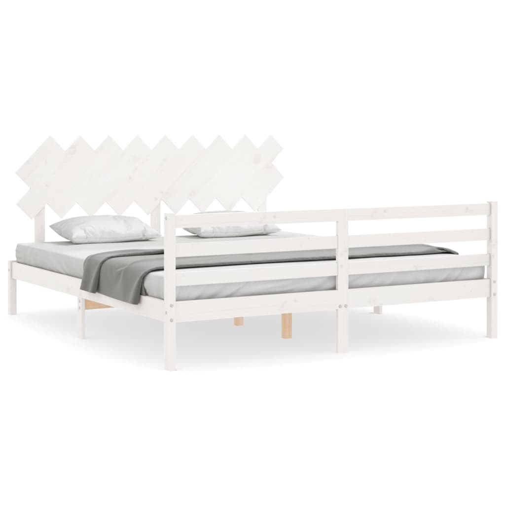 8720845404727_a_en_hd_1 vidaXL Bed Frame without Mattress White 183x203 cm King Solid Wood - Image 2