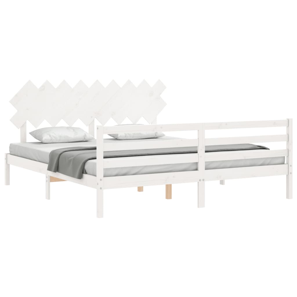 8720845404727_g_en_hd_2 vidaXL Bed Frame without Mattress White 183x203 cm King Solid Wood - Image 4