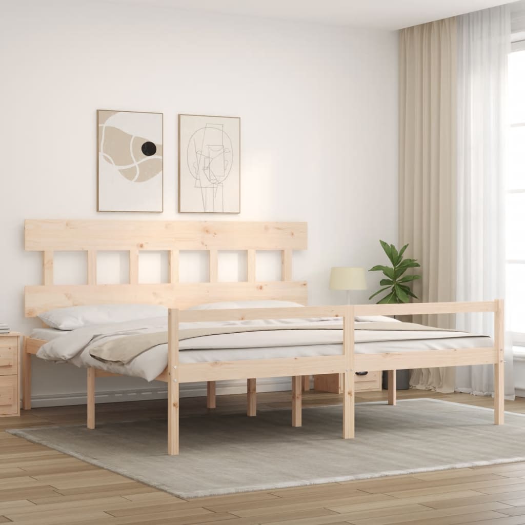 8720845406011_g_en_hd_1 vidaXL Senior Bed without Mattress 183x203 cm King Solid Wood - Image 3