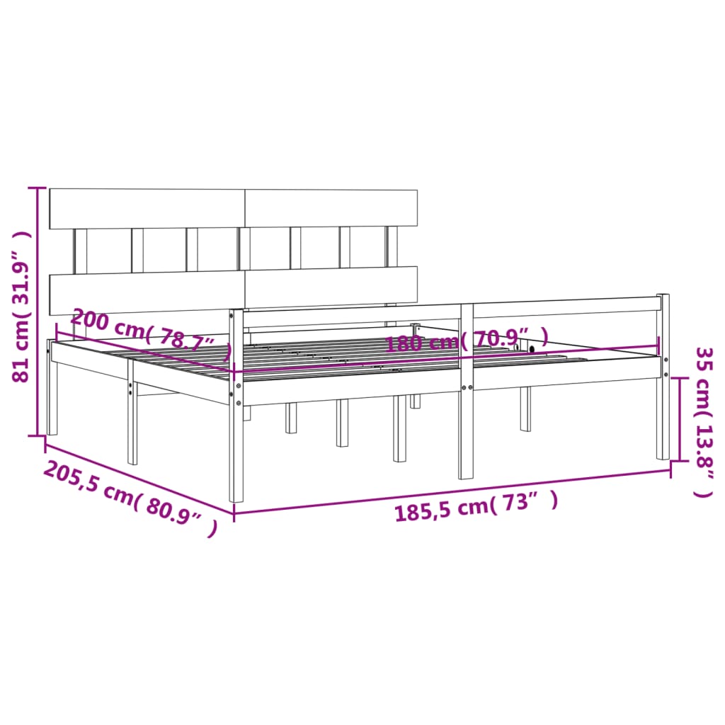 8720845406011_g_en_hd_10 vidaXL Senior Bed without Mattress 183x203 cm King Solid Wood - Image 12