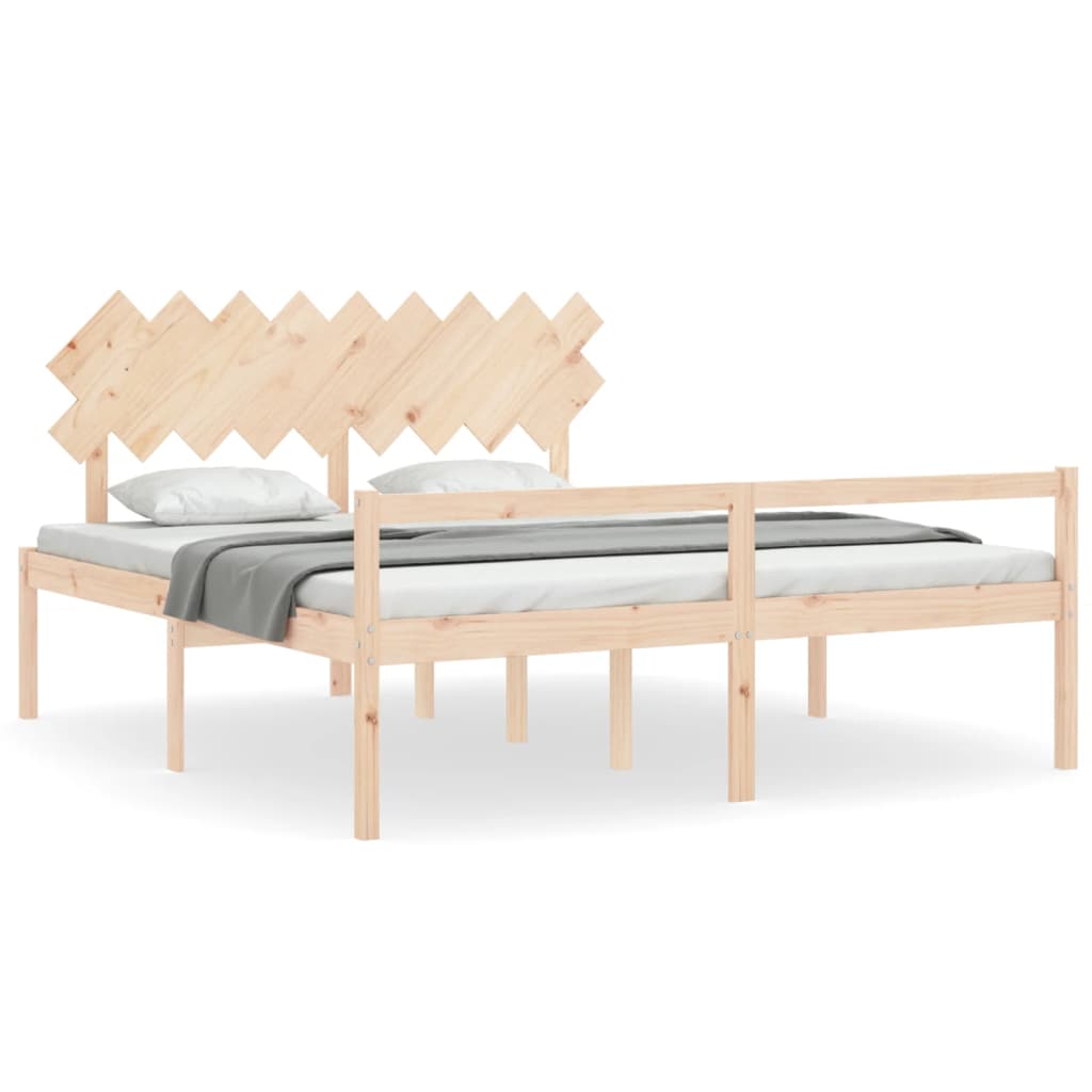 8720845407315_a_en_hd_1 vidaXL Senior Bed without Mattress 183x203 cm King Solid Wood - Image 2