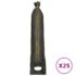 vidaXL Sandbags 25 pcs Dark Green 103x25 cm HDPE - Image 2