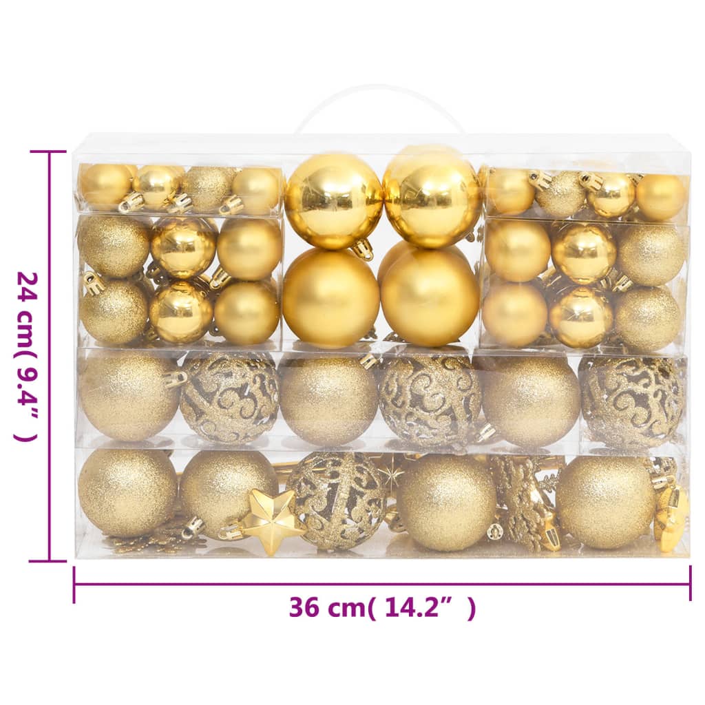 8720845408114_g_en_hd_10 vidaXL 111 Piece Christmas Bauble Set Gold Polystyrene - Image 12