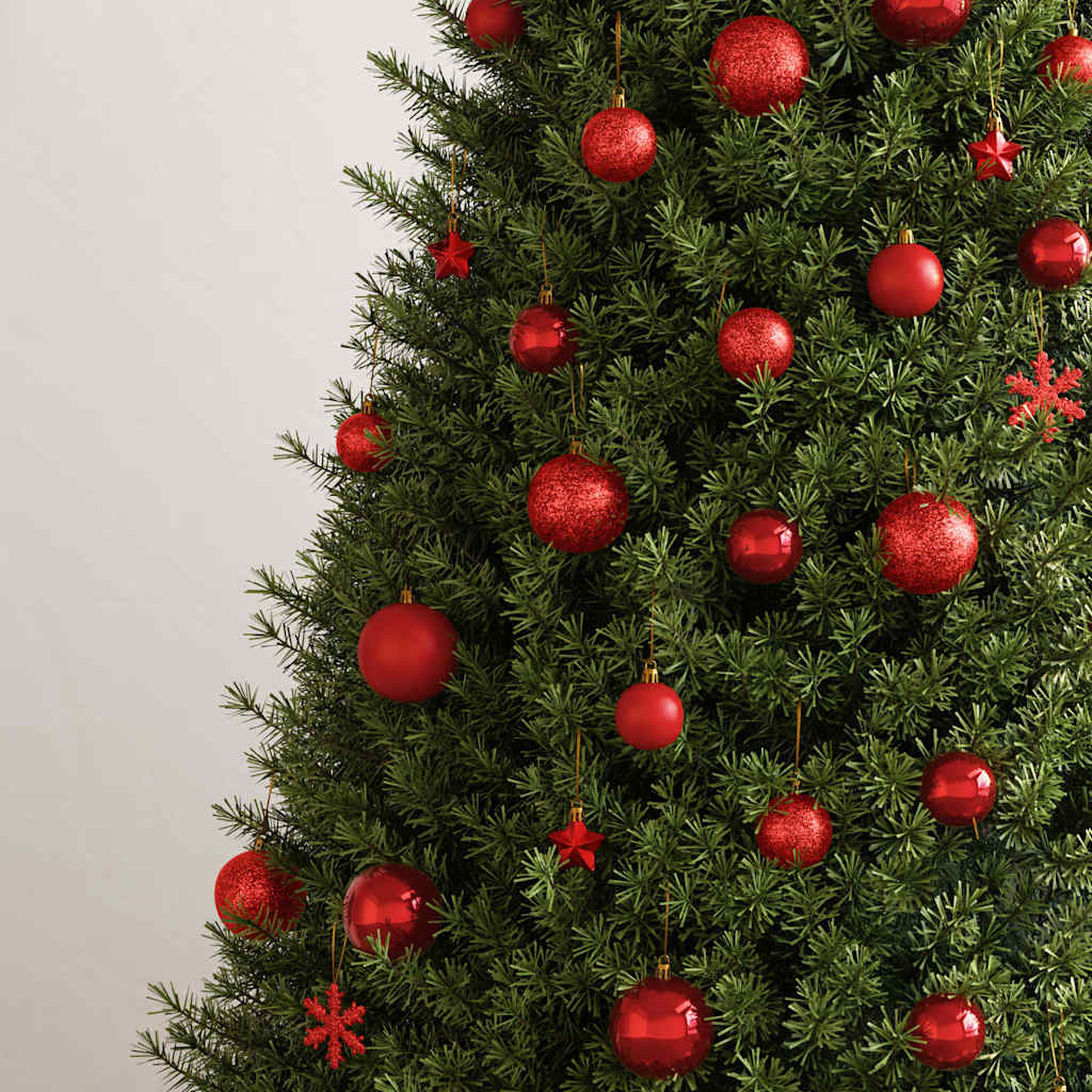 8720845408121_g_en_hd_1 vidaXL 111 Piece Christmas Bauble Set Red Polystyrene - Image 2