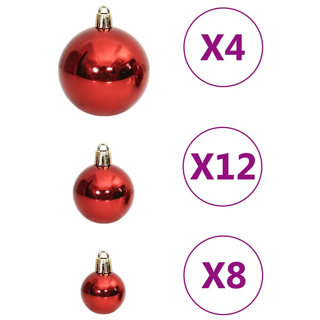 8720845408121_g_en_hd_4 vidaXL 111 Piece Christmas Bauble Set Red Polystyrene - Image 5