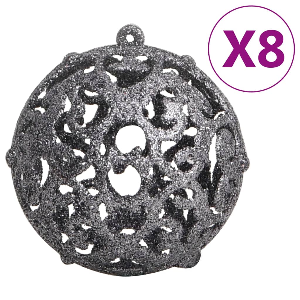 8720845408152_g_en_hd_3 vidaXL 111 Piece Christmas Bauble Set White and Grey Polystyrene - Image 5