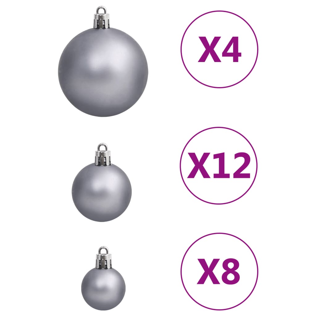 8720845408152_g_en_hd_6 vidaXL 111 Piece Christmas Bauble Set White and Grey Polystyrene - Image 8