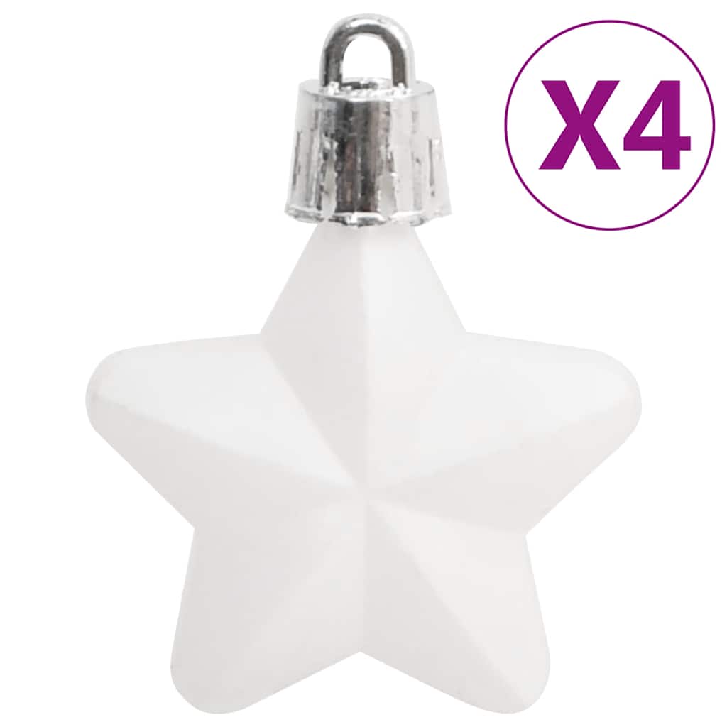 8720845408152_g_en_hd_8 vidaXL 111 Piece Christmas Bauble Set White and Grey Polystyrene - Image 10