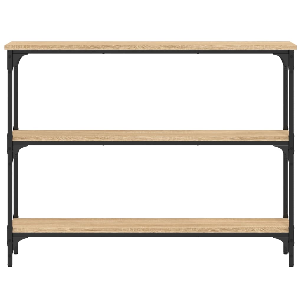 8720845419776_g_en_hd_2 vidaXL Console Table Sonoma Oak 100x22.5x75 cm Engineered Wood - Image 5