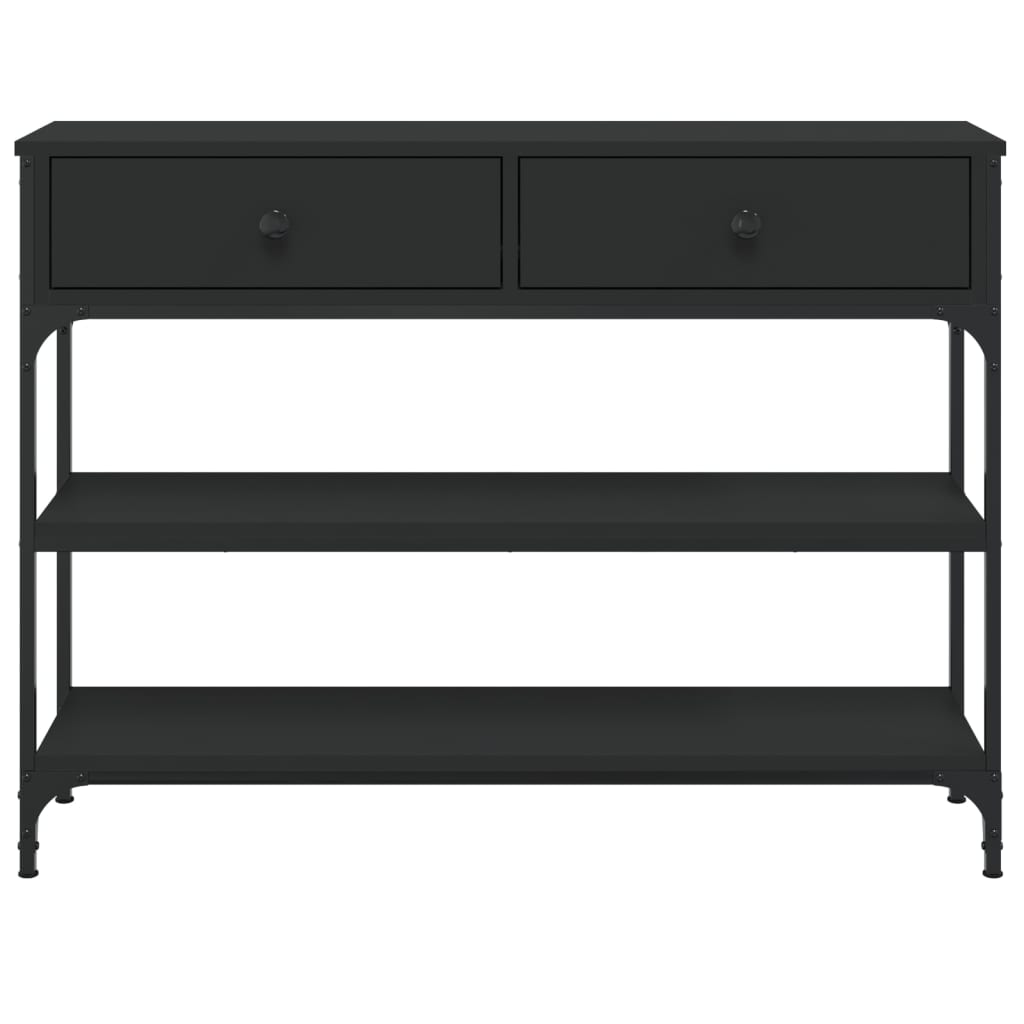 8720845421311_g_en_hd_4 vidaXL Console Table Black 100x25x75 cm Engineered Wood - Image 7