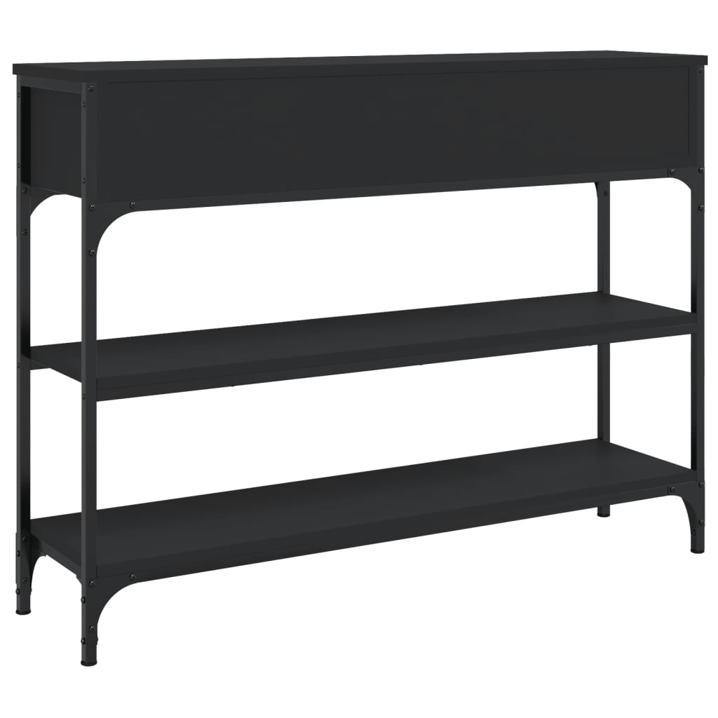 8720845421311_g_en_hd_6 vidaXL Console Table Black 100x25x75 cm Engineered Wood - Image 9