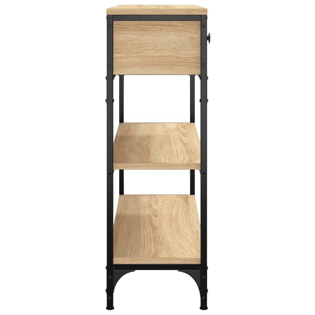 8720845421373_g_en_hd_5 vidaXL Console Table Sonoma Oak 72.5x25x75 cm Engineered Wood - Image 8