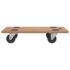 vidaXL Dolly Trolleys 6 pcs Rectangular Engineered Wood - Image 5