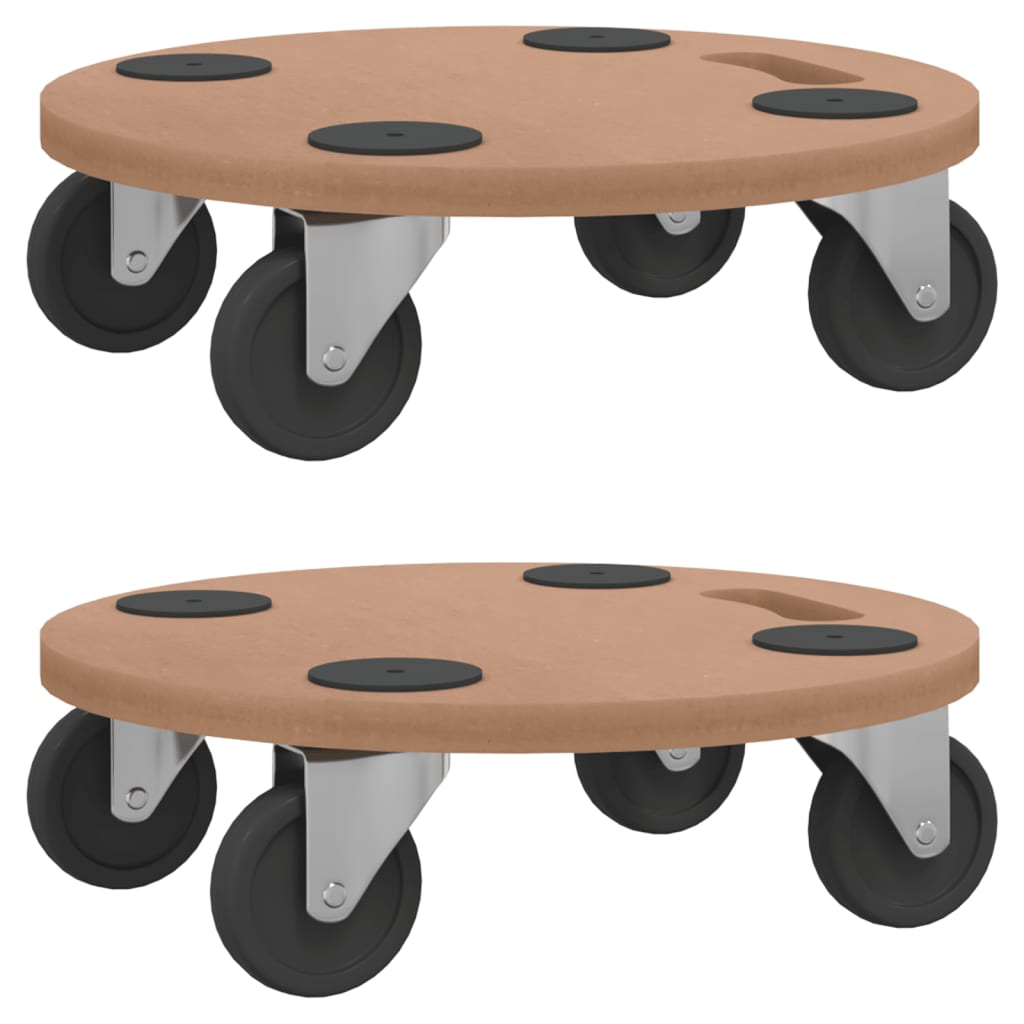 8720845431914_a_en_hd_1 vidaXL Dolly Trolleys 2 pcs Round Engineered Wood - Image 2