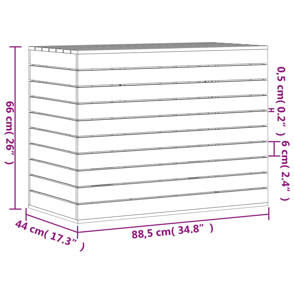 8720845433376_g_en_hd_8 vidaXL Laundry Basket 88.5x44x66 cm Solid Wood Pine - Image 10