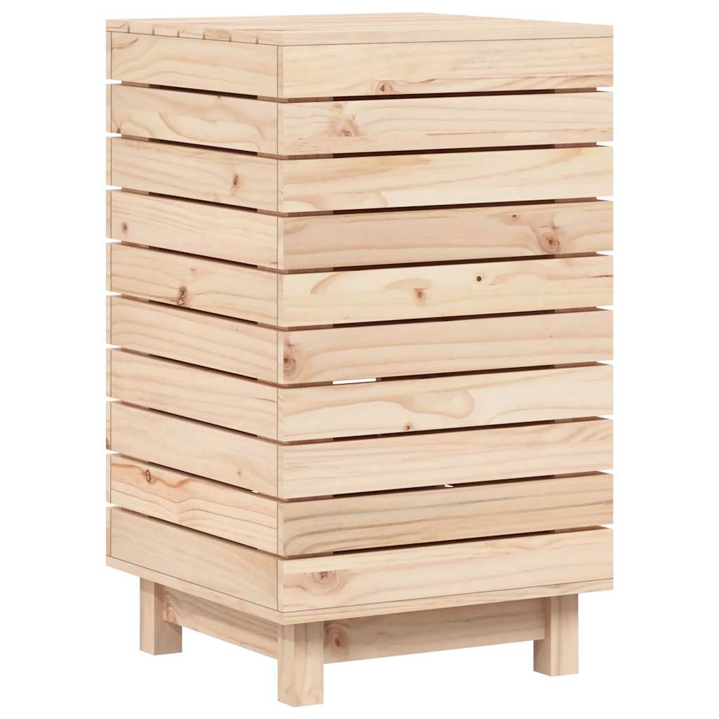 8720845433390_a_en_hd_1 vidaXL Laundry Basket 44x44x76 cm Solid Wood Pine - Image 2