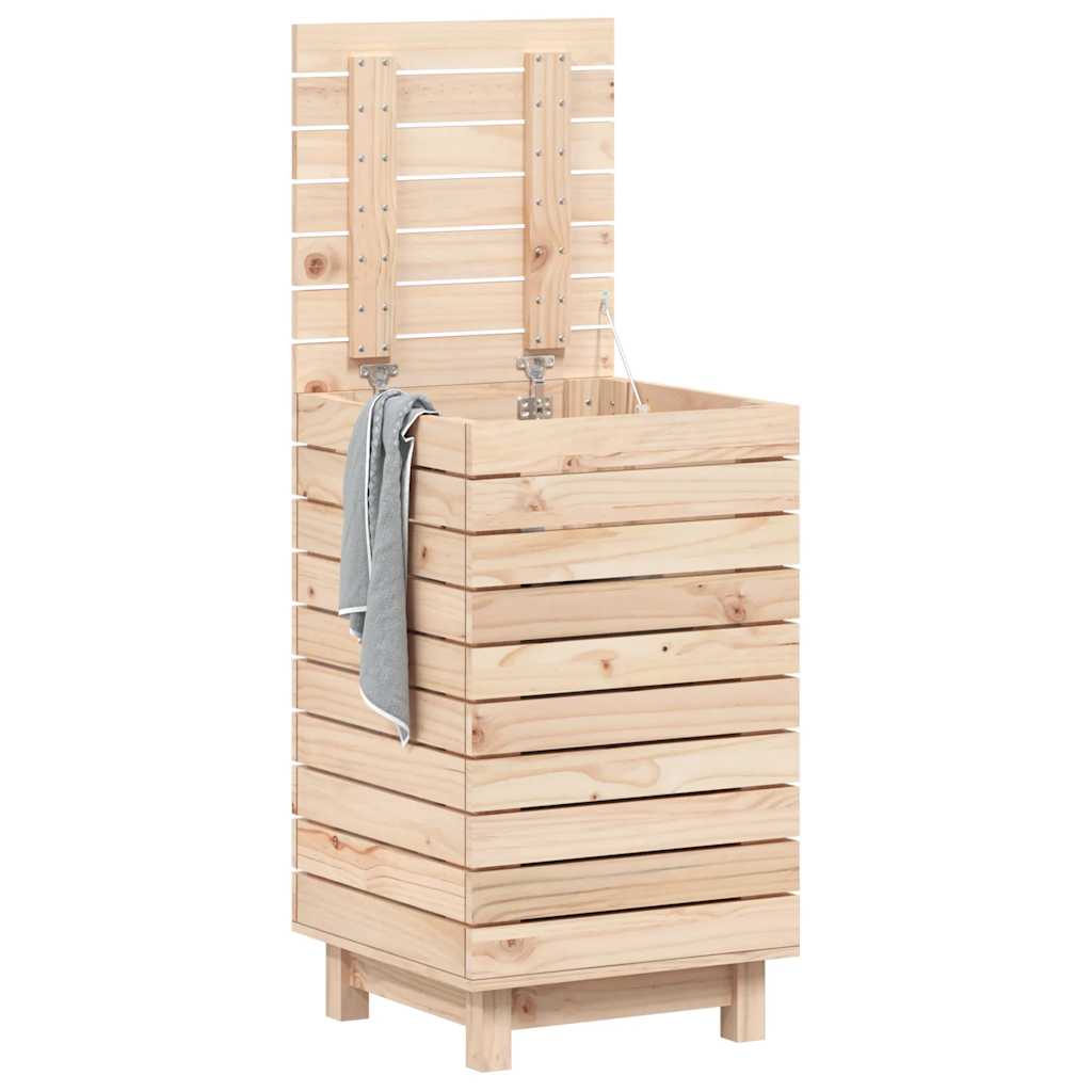 8720845433390_g_en_hd_1 vidaXL Laundry Basket 44x44x76 cm Solid Wood Pine - Image 3
