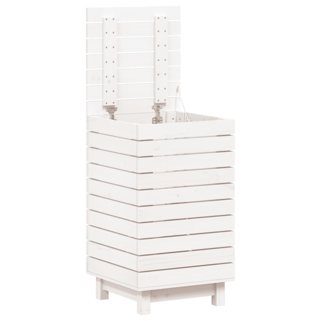 8720845433406_g_en_hd_2 vidaXL Laundry Basket White 44x44x76 cm Solid Wood Pine - Image 4