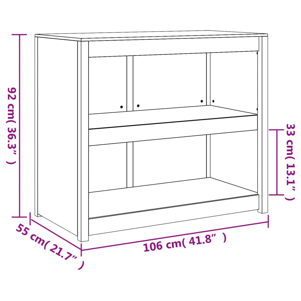 8720845433666_g_en_hd_7 vidaXL Outdoor Kitchen Cabinet 106x55x92 cm Solid Wood Douglas - Image 9