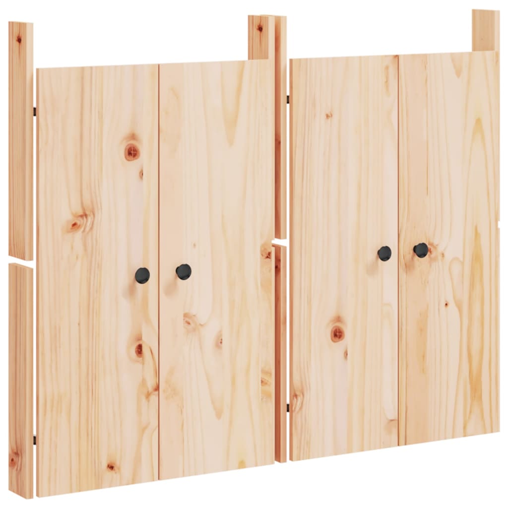 8720845433765_a_en_hd_1 vidaXL Outdoor Kitchen Doors 2 pcs 50x9x82 cm Solid Wood Pine - Image 2
