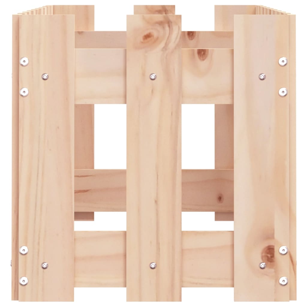 8720845434236_g_en_hd_4 vidaXL Garden Raised Bed with Fence Design 100x30x30 cm Solid Wood Pine - Image 6