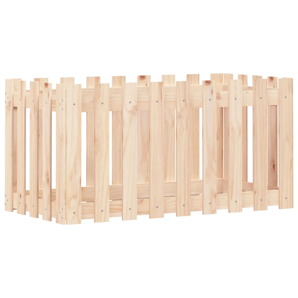 8720845434281_g_en_hd_2 vidaXL Garden Raised Bed with Fence Design 100x50x50 cm Solid Wood Pine - Image 4