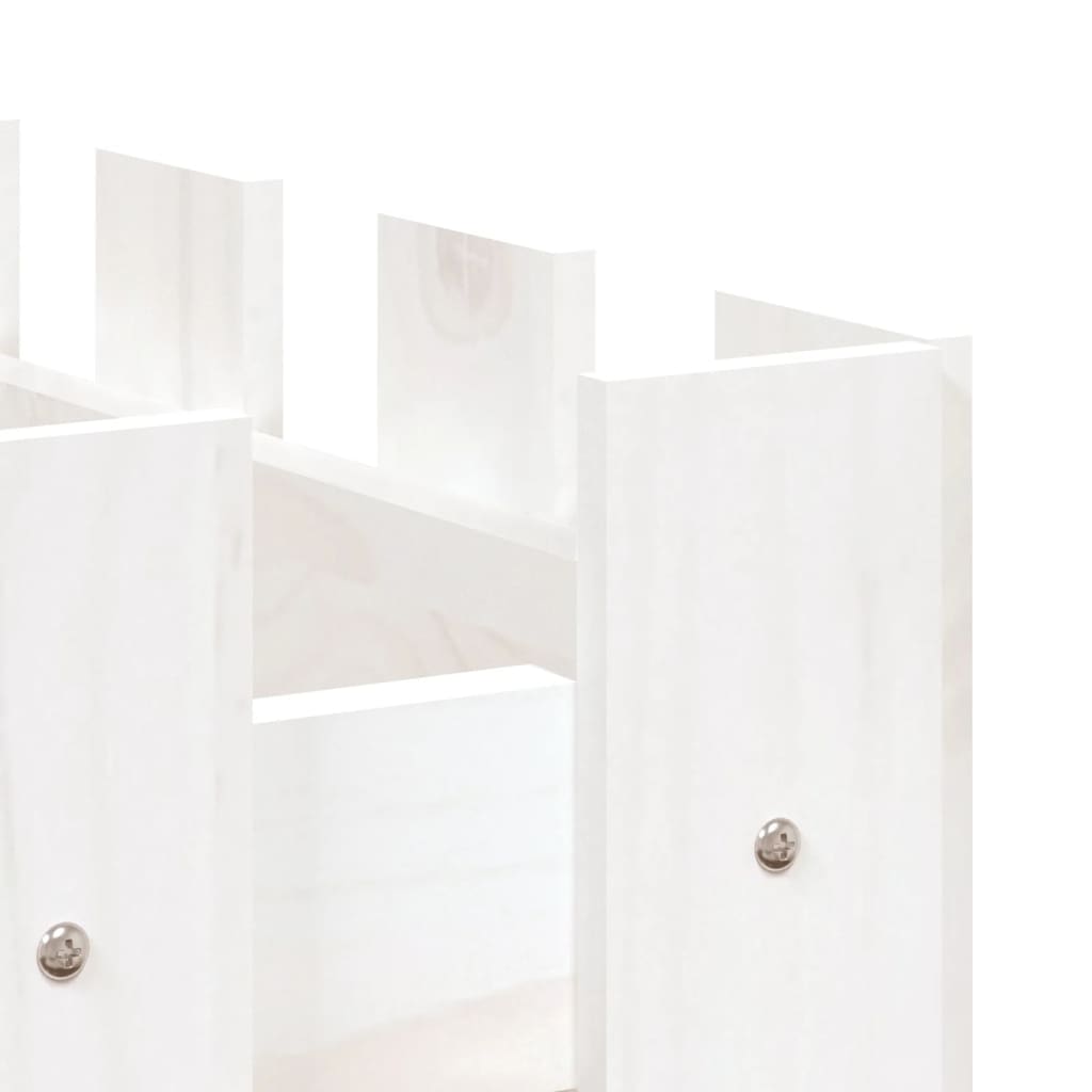 8720845434298_g_en_hd_5 vidaXL Garden Raised Bed with Fence Design White 100x50x50 cm Solid Wood Pine - Image 7