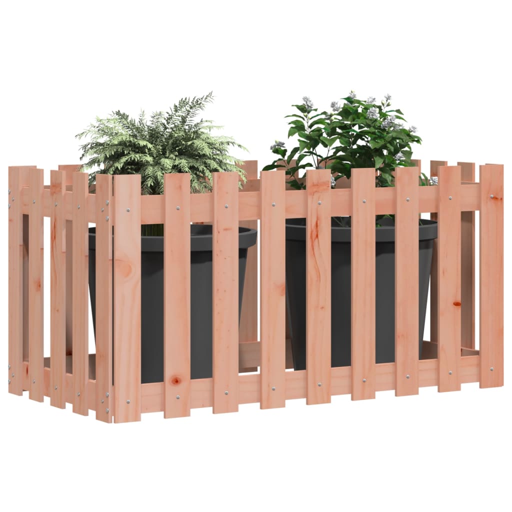 8720845434311_g_en_hd_1 vidaXL Garden Raised Bed with Fence Design 100x50x50 cm Solid Wood Douglas - Image 3