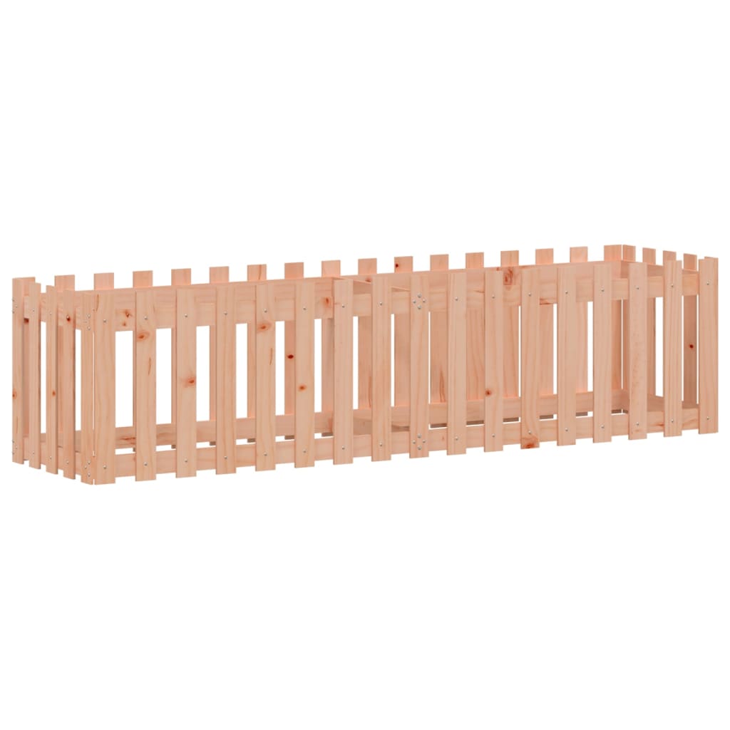 8720845434618_g_en_hd_2 vidaXL Garden Raised Bed with Fence Design 200x50x50 cm Solid Wood Douglas - Image 4