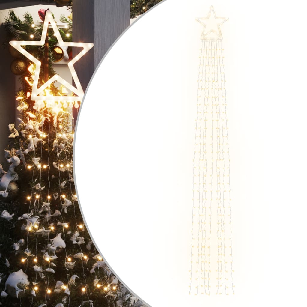 8720845434939_a_en_hd_1 vidaXL Christmas Tree Light 320 LEDs Warm White 375 cm - Image 2