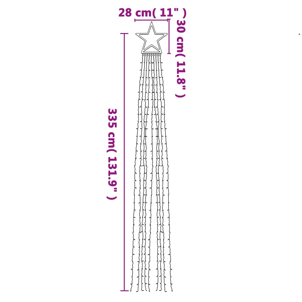 8720845434946_g_en_hd_8 vidaXL Christmas Tree Light 320 LEDs Cold White 375 cm - Image 10
