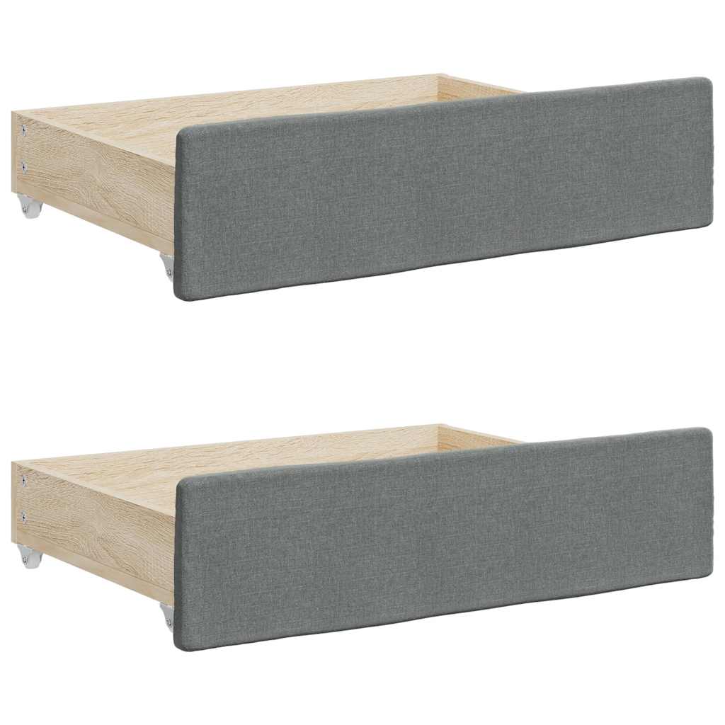 8720845438418_a_en_hd_1 vidaXL Bed Drawers 2 pcs Dark Grey Engineered Wood and Fabric - Image 2
