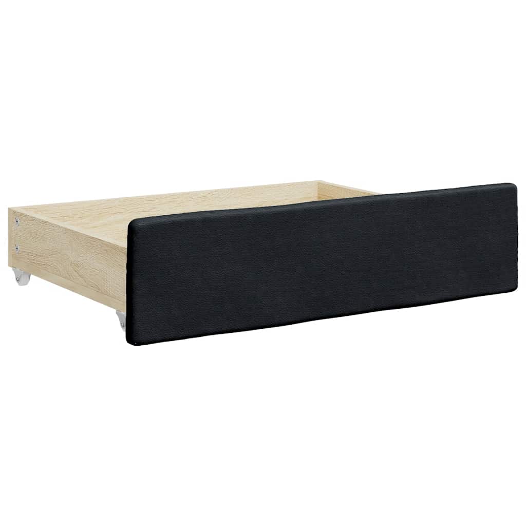 8720845438524_g_en_hd_1 vidaXL Bed Drawers 2 pcs Black Engineered Wood and Faux Leather - Image 3