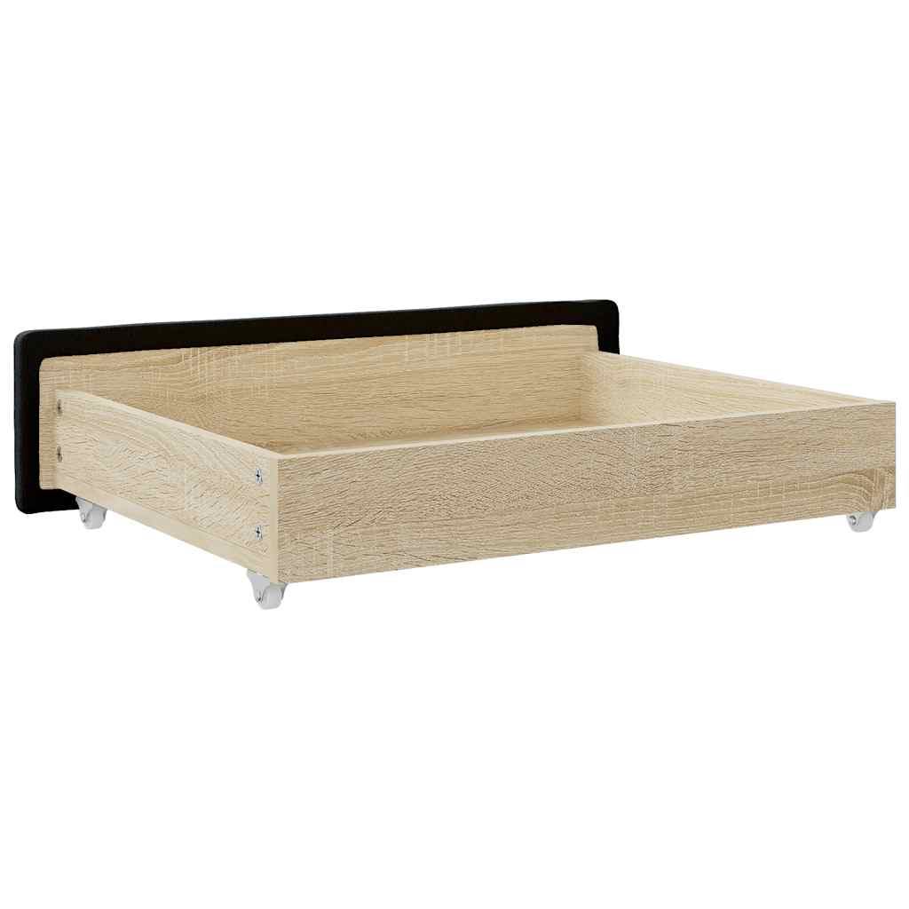 8720845438524_g_en_hd_4 vidaXL Bed Drawers 2 pcs Black Engineered Wood and Faux Leather - Image 6